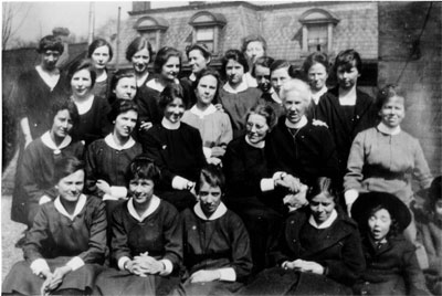 Church of England students and staff, circa 1918